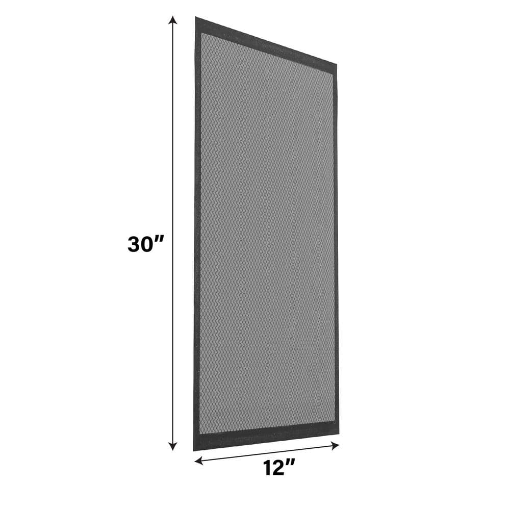 12 in. x 30 in. x 1 in. Flexible Permanent Washable Air Filter MERV 8 - Hercitys