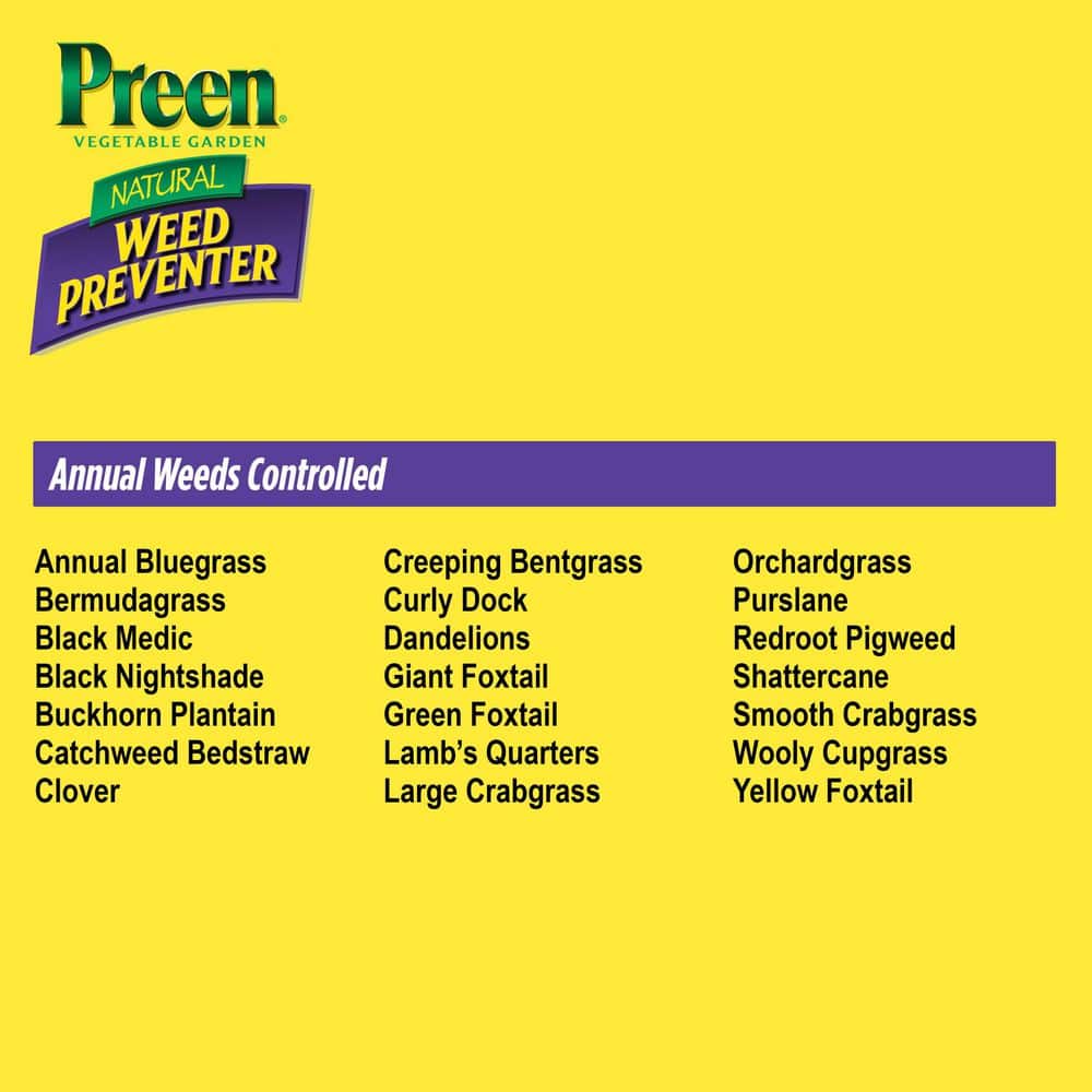 25 lbs. Natural Vegetable Garden Weed Preventer - Hercitys