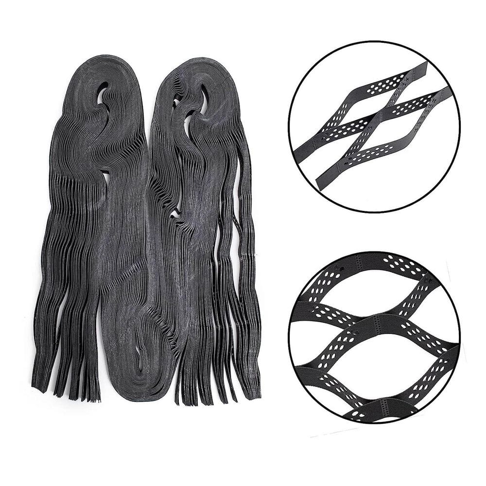 10 ft. x 16.5 ft. x 6 in. M Series Black Plastic Ground Geo Grid Driveway Ground Pavers for Landscaping - Hercitys