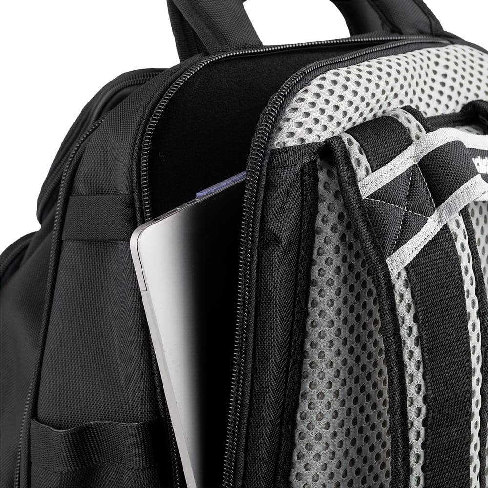 14 in. Heavy Duty High Visibility Protech 32-Pocket Tool Bag Backpack - Hercitys