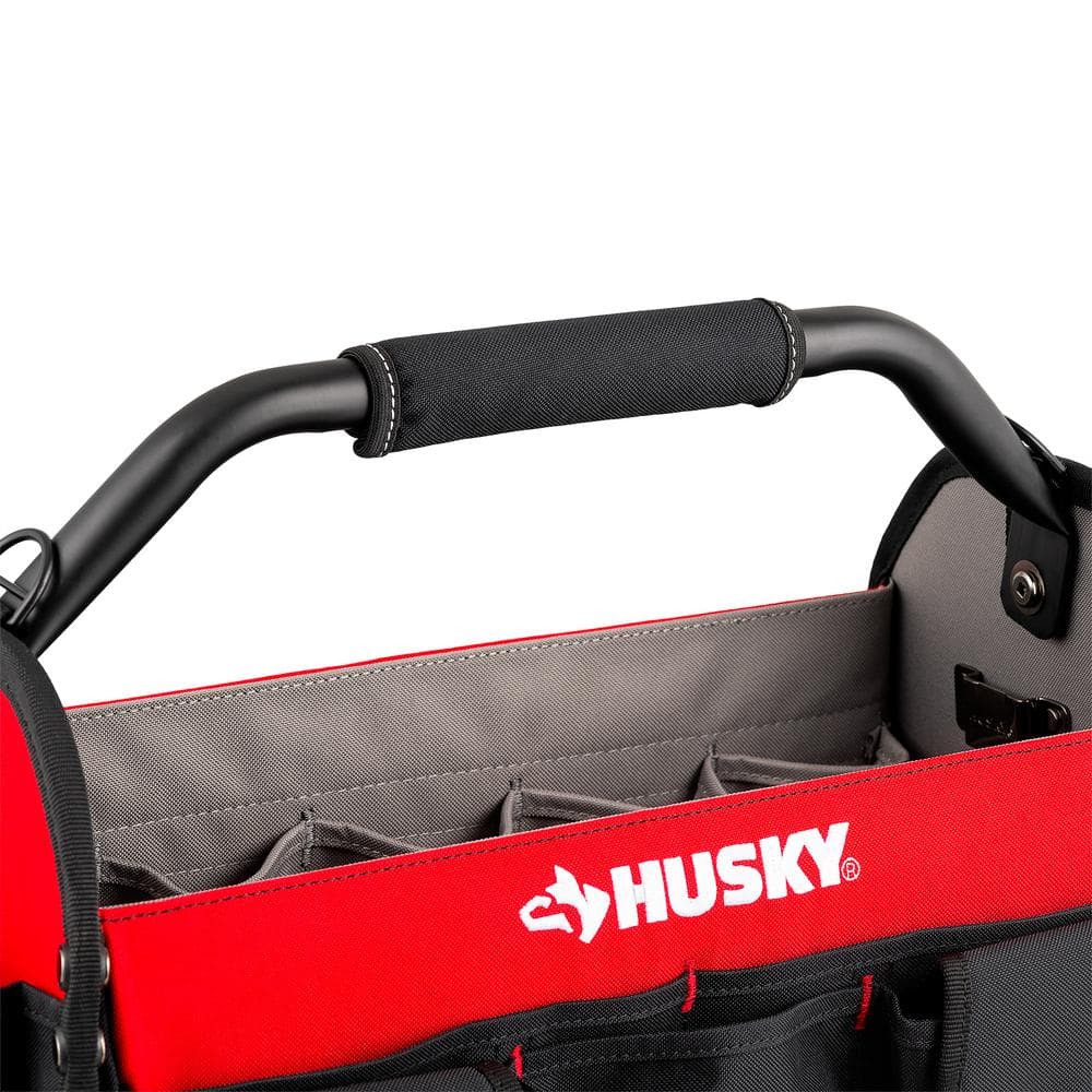 17 in. 18 Pocket Open Top Tool Bag - Hercitys