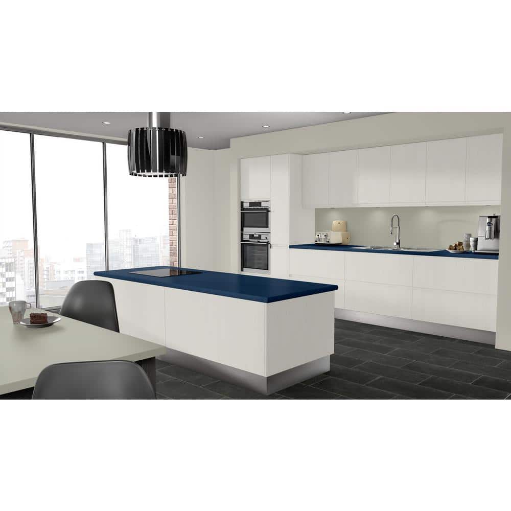 4 ft. x 8 ft. Laminate Sheet in Atlantis with Matte Finish - Hercitys
