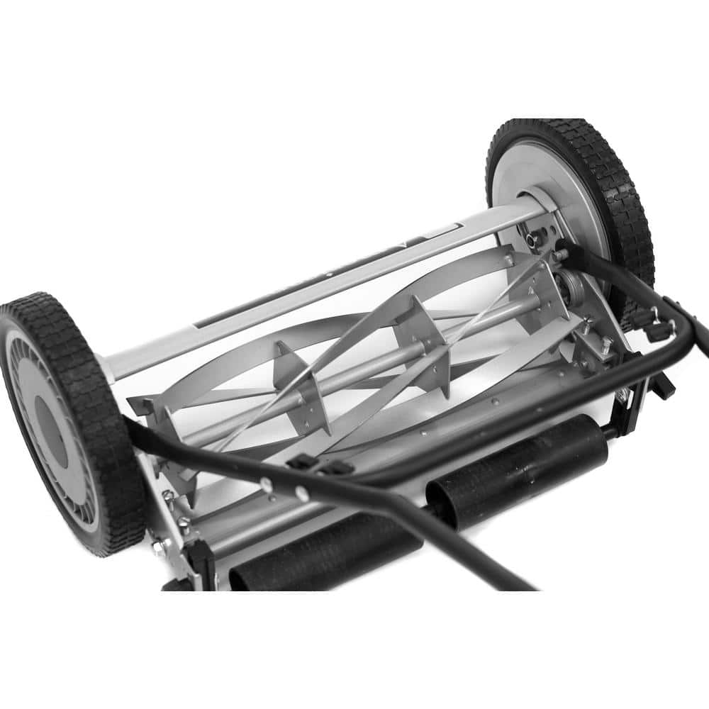 18 in. 5-Blade Manual Walk Behind Reel Lawn Mower - Hercitys