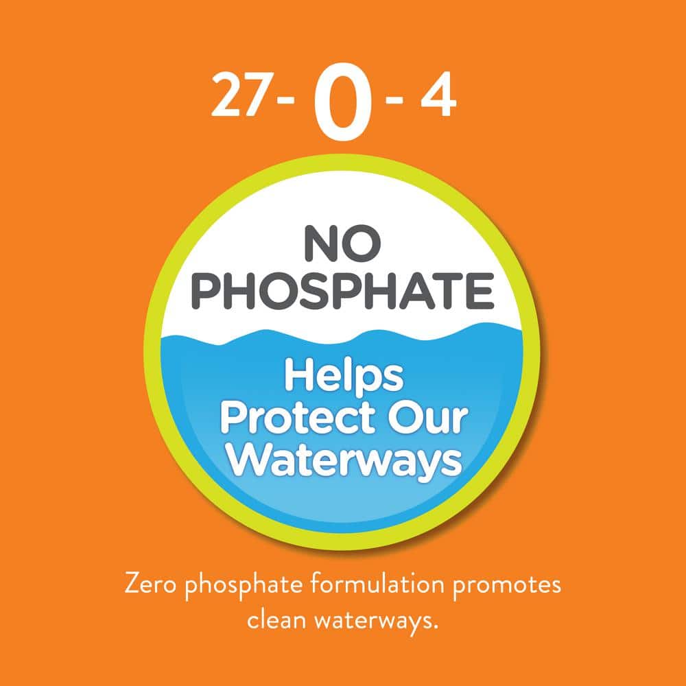 39 lbs. Weed and Feed, Covers 15,000 sq. ft. (27-0-4) - Hercitys