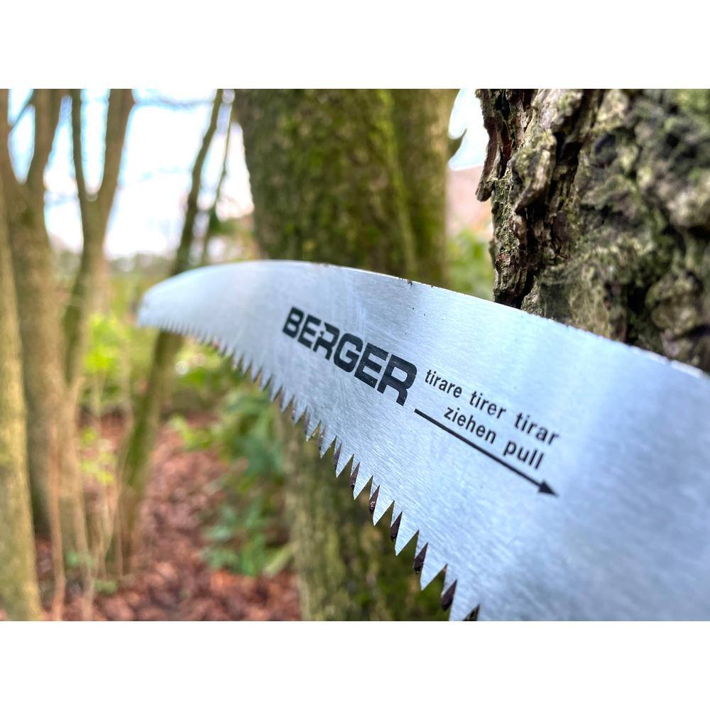 13 in. Curved Pruning Saw with scabbard - Hercitys