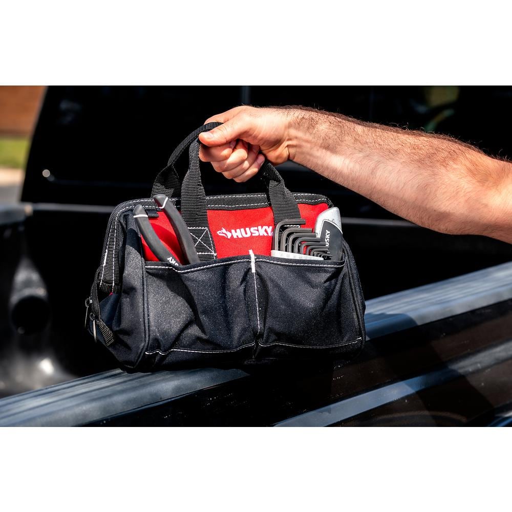14 in. Rolling Tool Bag with Stackable 12 in. Tool Bag - Hercitys