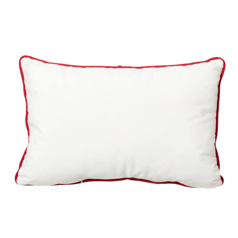 18 in. L 3D Heavy Cotton Knitted Gnome Pillow - Hercitys