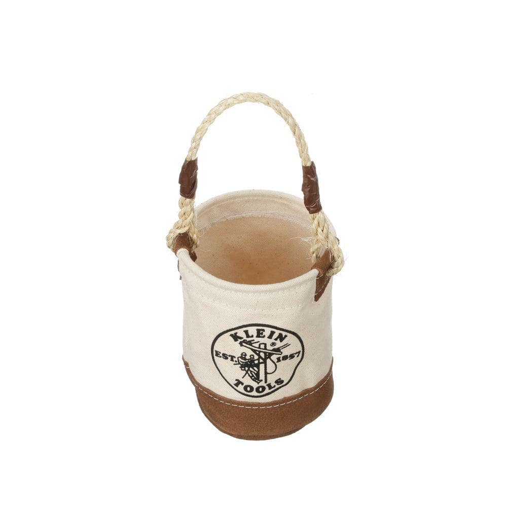 4 in. Leather Bottom Mini Tool Bucket - Hercitys