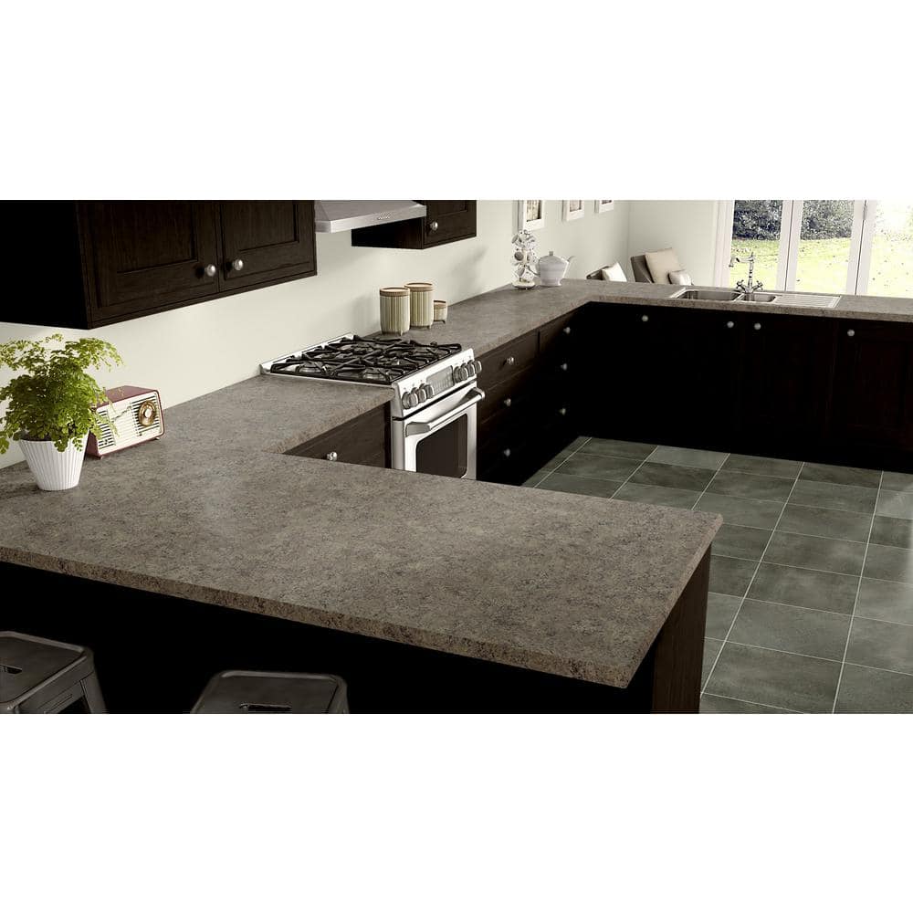 5 ft. x 12 ft. Laminate Sheet in Bordeaux Juparana with Standard Fine Velvet Texture Finish - Hercitys