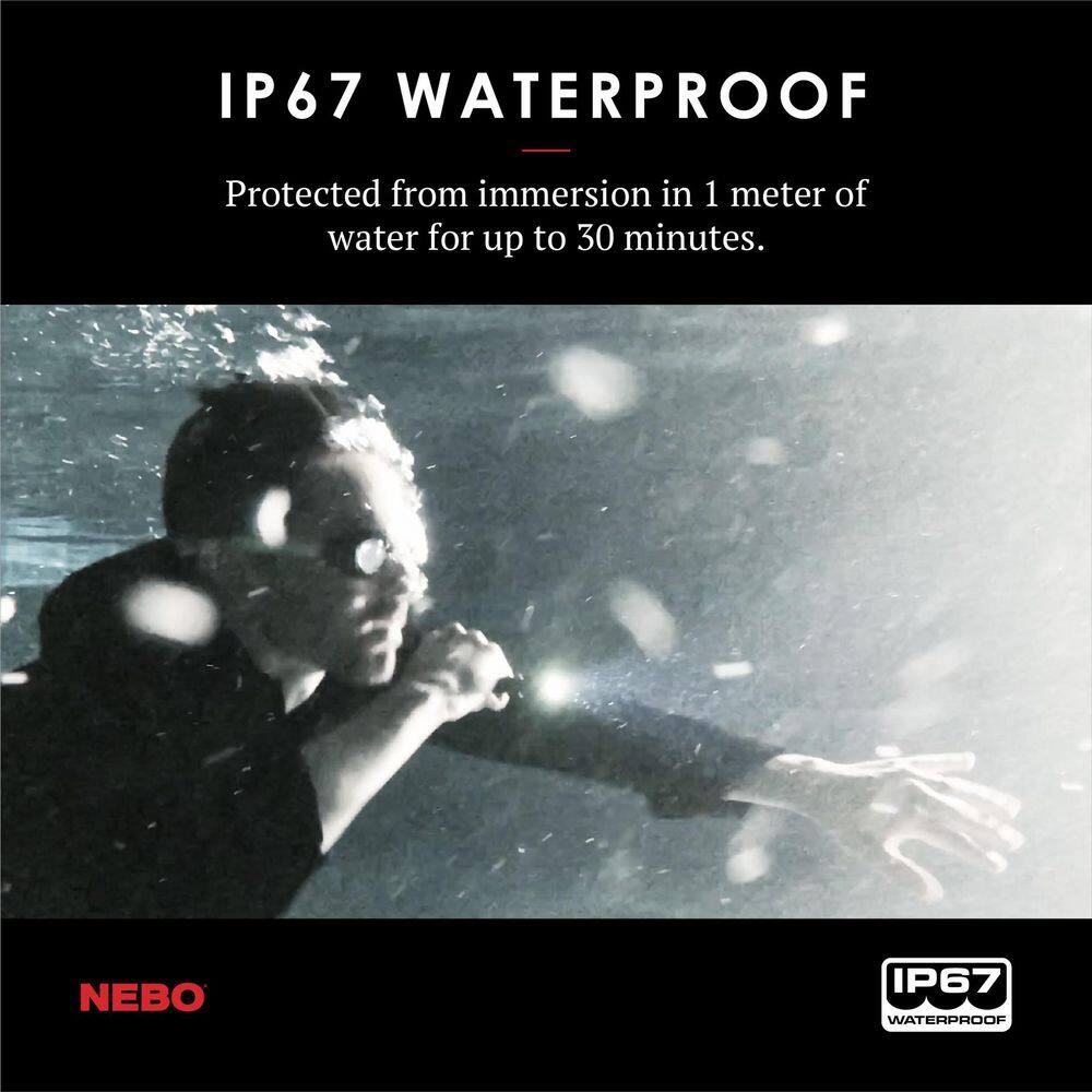 360 LUMENS RECHARGEABLE BATTERY LED POCKET PEN FLASHLIGHT - Hercitys