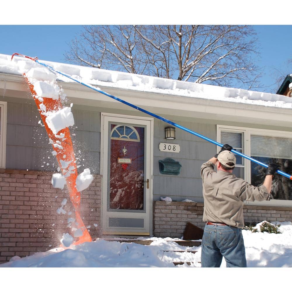 192 in. Handle 1000 Combo – 500 Roof Snow Removal System and SnowRake Deluxe - Hercitys