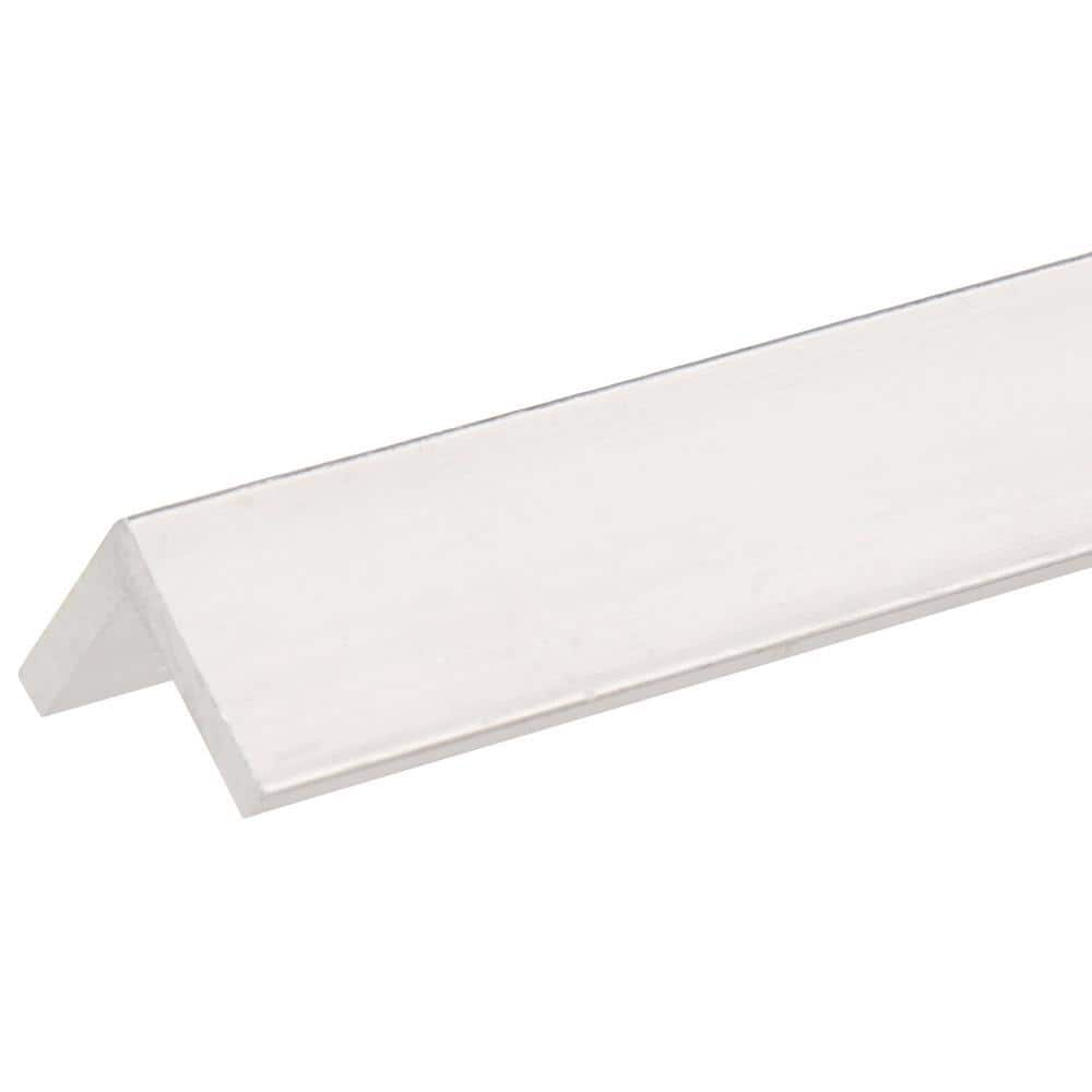 3/4 in. x 3 ft. – 1/8 in. Thick Aluminum Angle - Hercitys