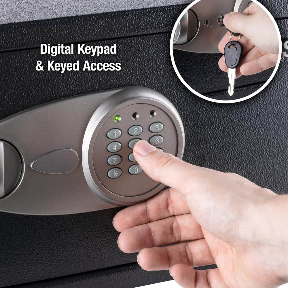 0.58 cu. ft. Safe Box with Digital Lock - Hercitys