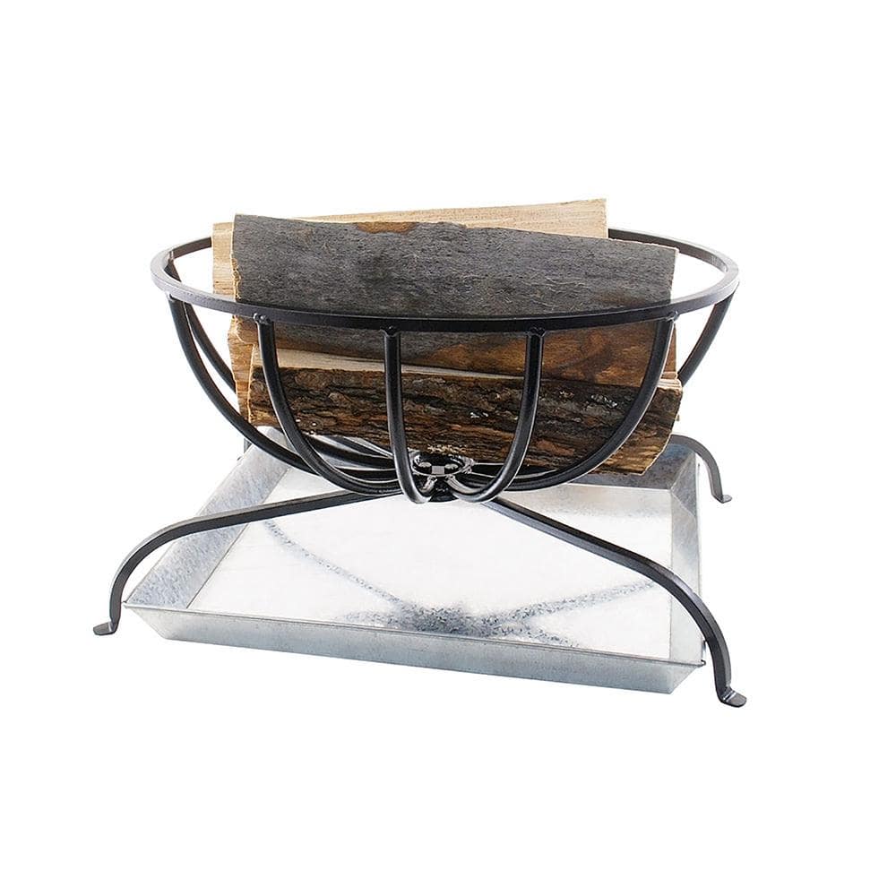 20.5 in. L Grey Steel Ash Pan for Small Basket Grate - Hercitys