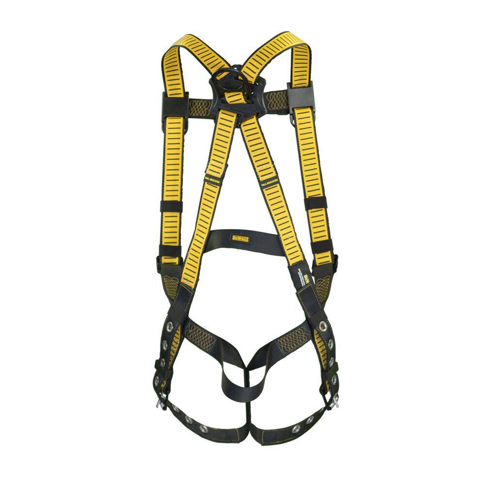 5-Point Fall Protection Harness with Pass-Thru Chest and Tongue Buckle Legs - Hercitys