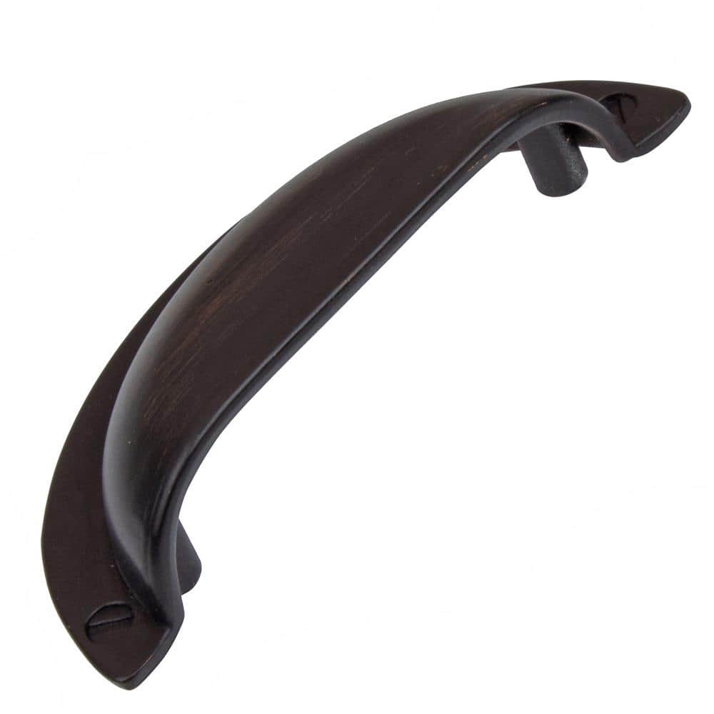 2-1/2 in. Center-to-Center Oil Rubbed Bronze Bin Cabinet Pull (10-Pack) - Hercitys