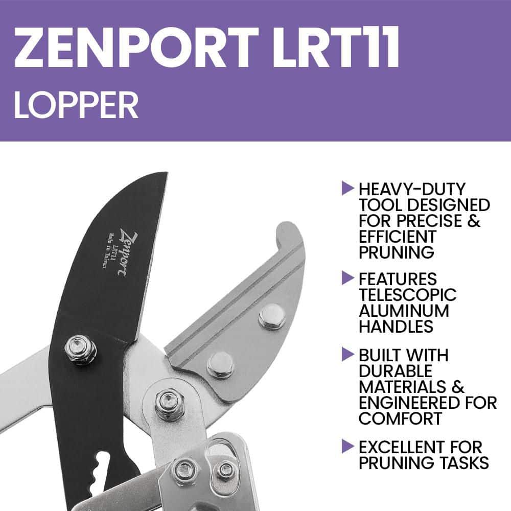 30 in. To 42 in. Telescopic Ratchet Anvil Lopper - Hercitys