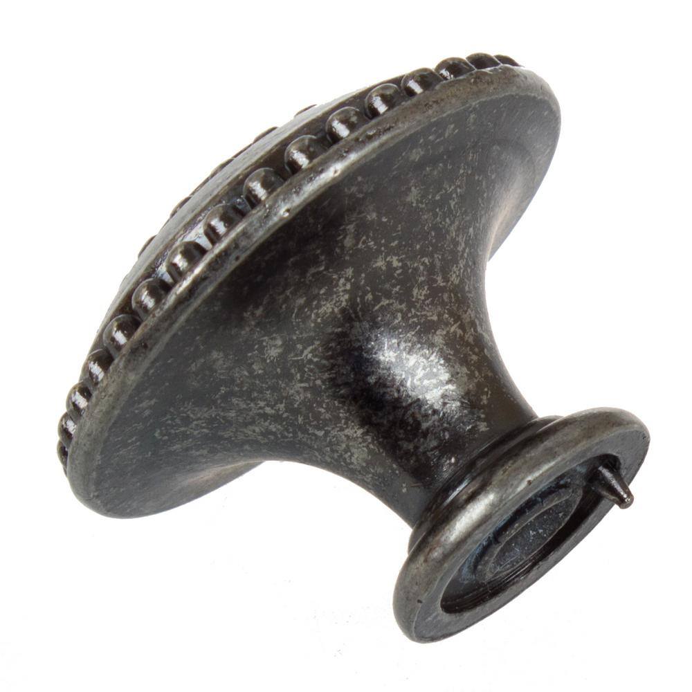 1-3/8 in. Dia Weathered Nickel Round Celtic Medallion Cabinet Knob (10-Pack) - Hercitys