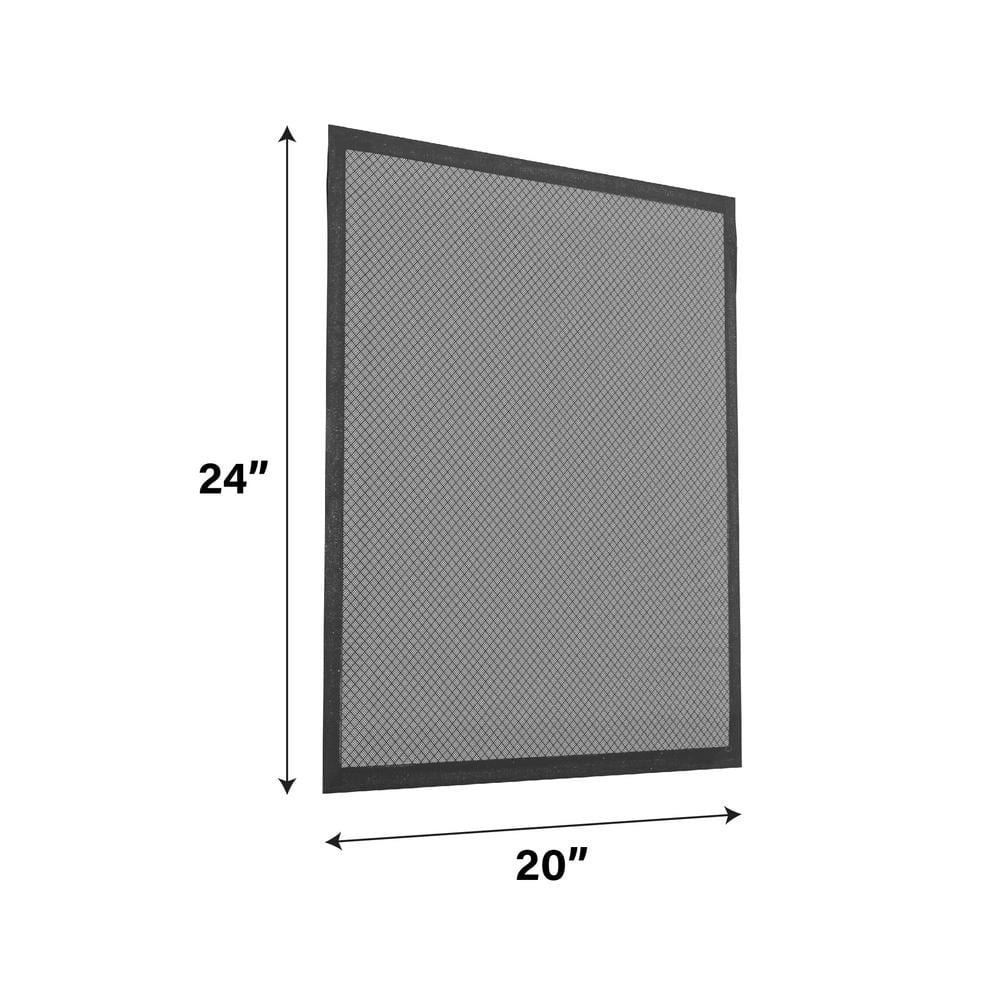 20 in. x 24 in. x 1 in. Flexible Permanent Washable Air Filter MERV 8 - Hercitys