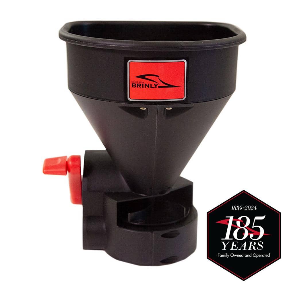 5 lbs. All-Season Handheld Spreader with Easy-Fill Design for Seed, Ice Melt and Fertilizer - Hercitys