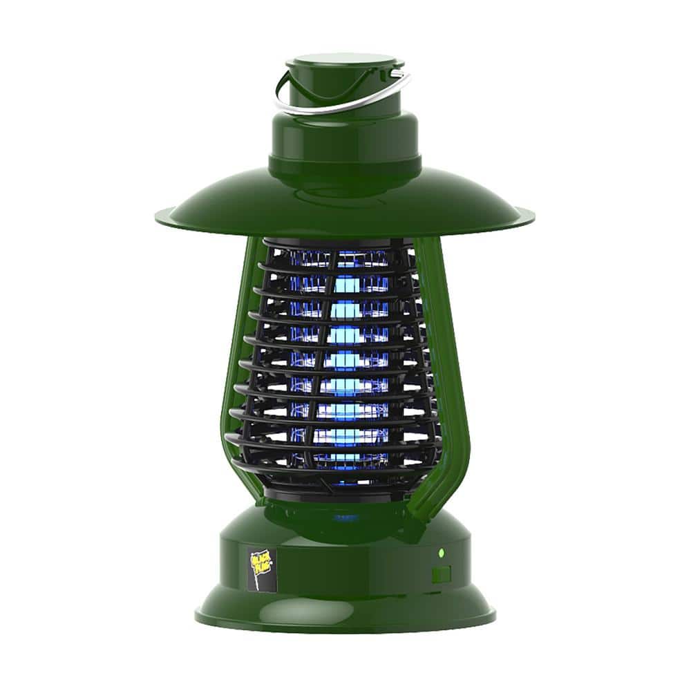 2000-Volt Cordless Bug Zapper Insect Killer with White LED Light, Half Acre Coverage - Hercitys