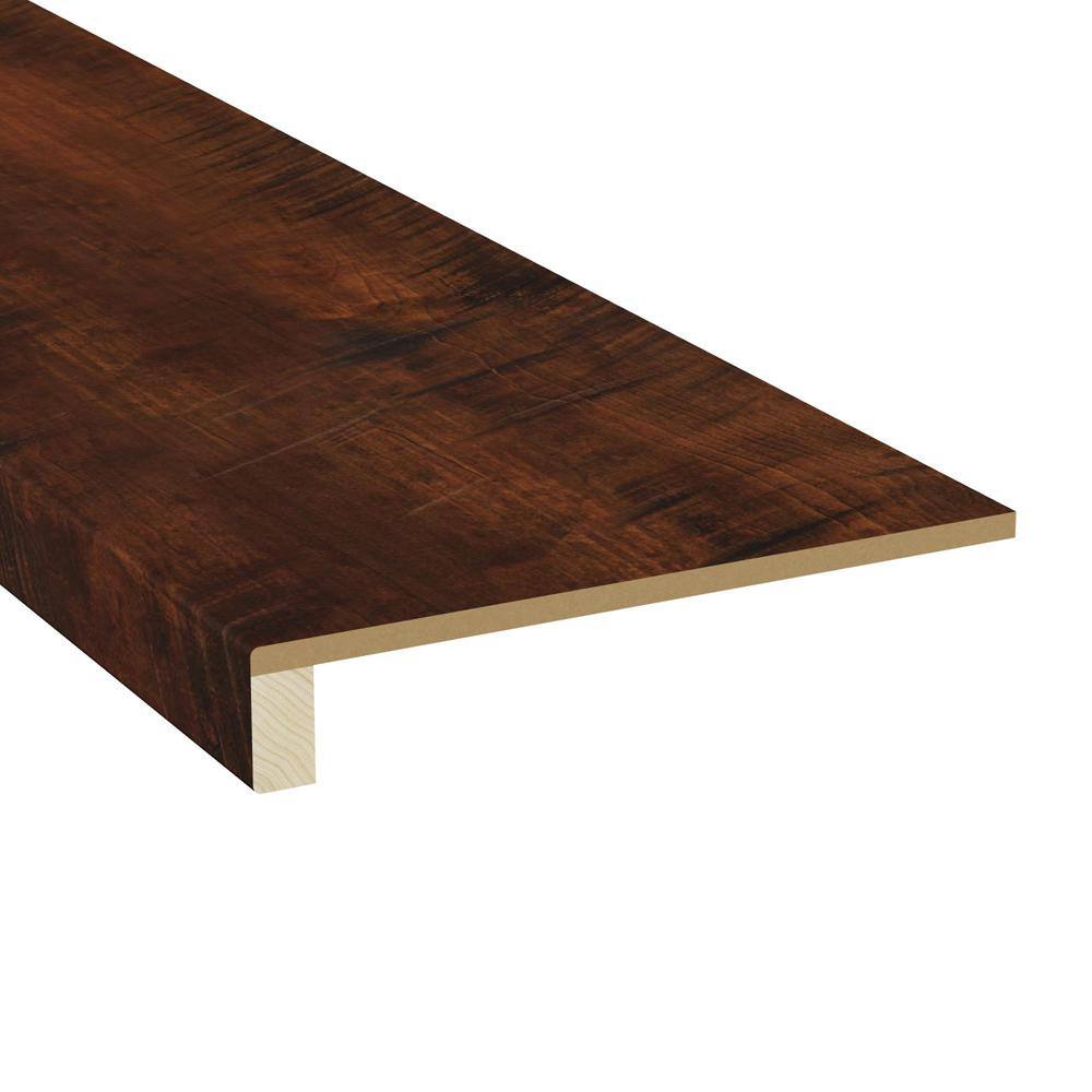 0.375 in. x 11.5 in. x 48 in. Laminate Antique Cherry No Return Modern Retread - Hercitys