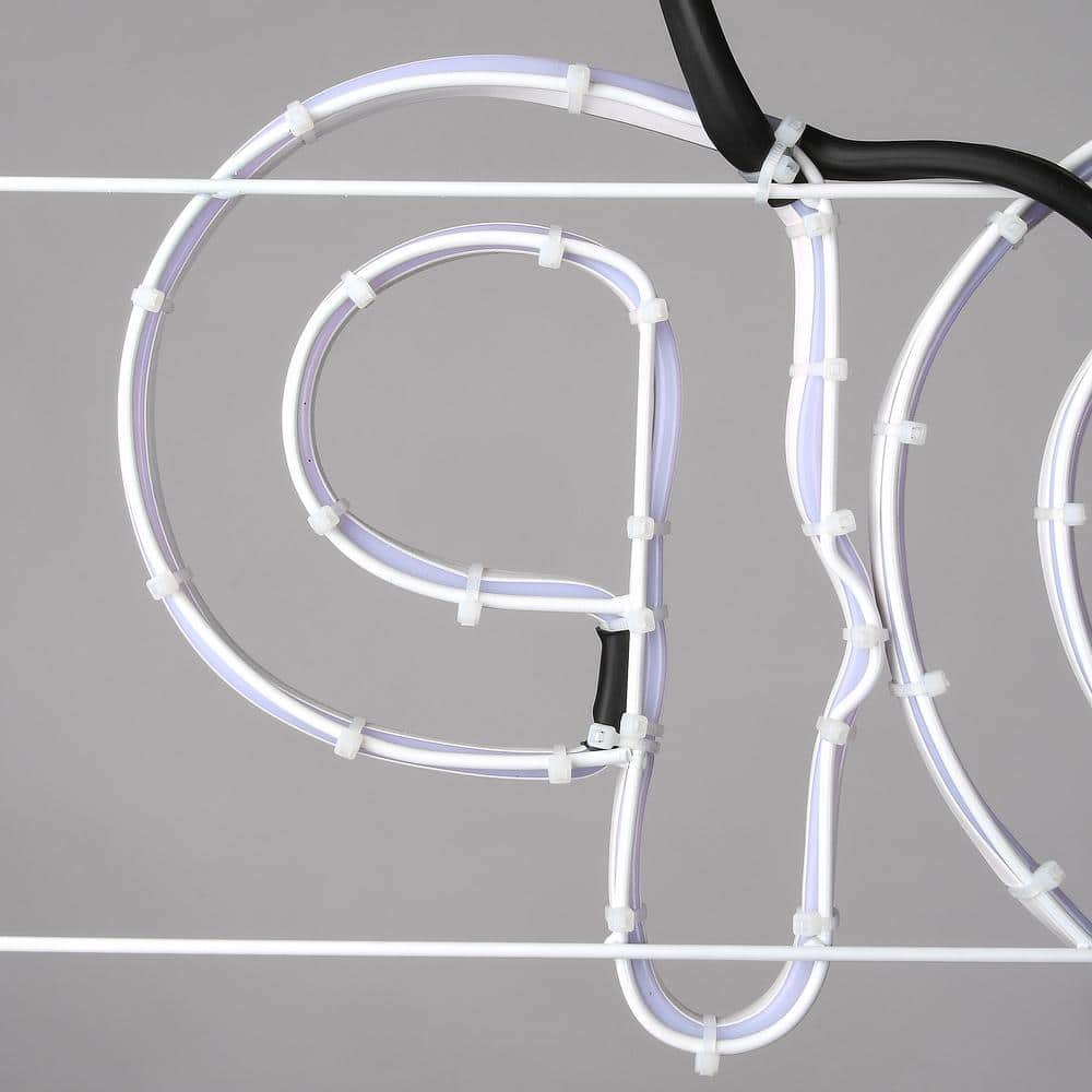 44″ LED Light Strip “Santa Stop Here” Sign - Hercitys