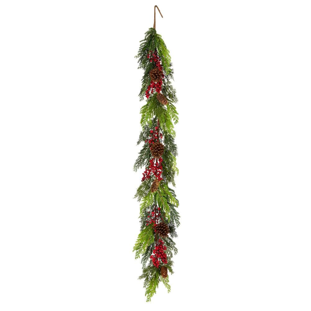 5 ft. Christmas Joy Artificial Christmas Garland - Hercitys