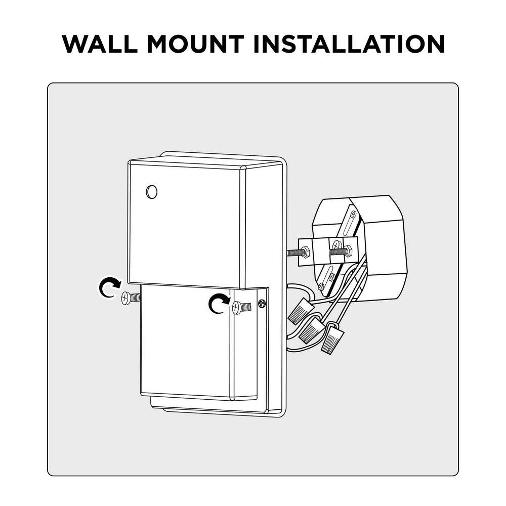1450 Lumen Integrated LED Bronze Dusk to Dawn Wall Pack Light, 4000K - Hercitys