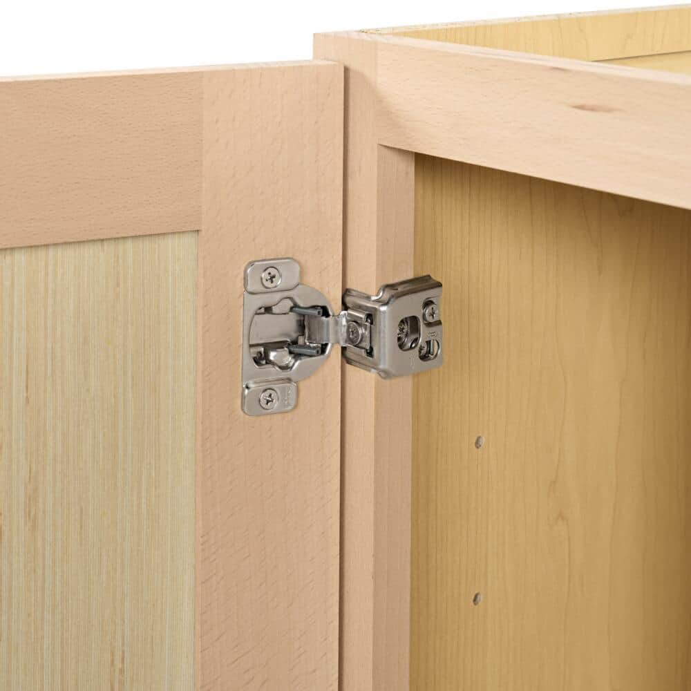 12 in. W x 12 in. D x 36 in. H Ready to Assemble Wall Kitchen Cabinet in Unfinished with CLICKREADY Technology - Hercitys