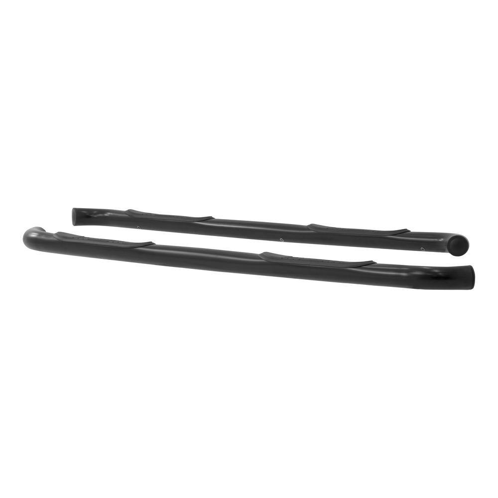 3-Inch Round Black Steel Nerf Bars, No-Drill, Select Honda Ridgeline - Hercitys