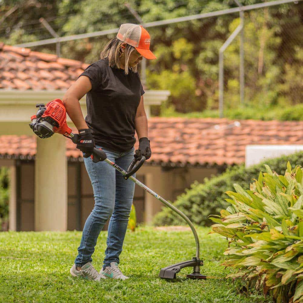 21.2 cc Gas 2-Stroke Curved Shaft String Trimmer with Rapid-Loader Trimmer Head - Hercitys