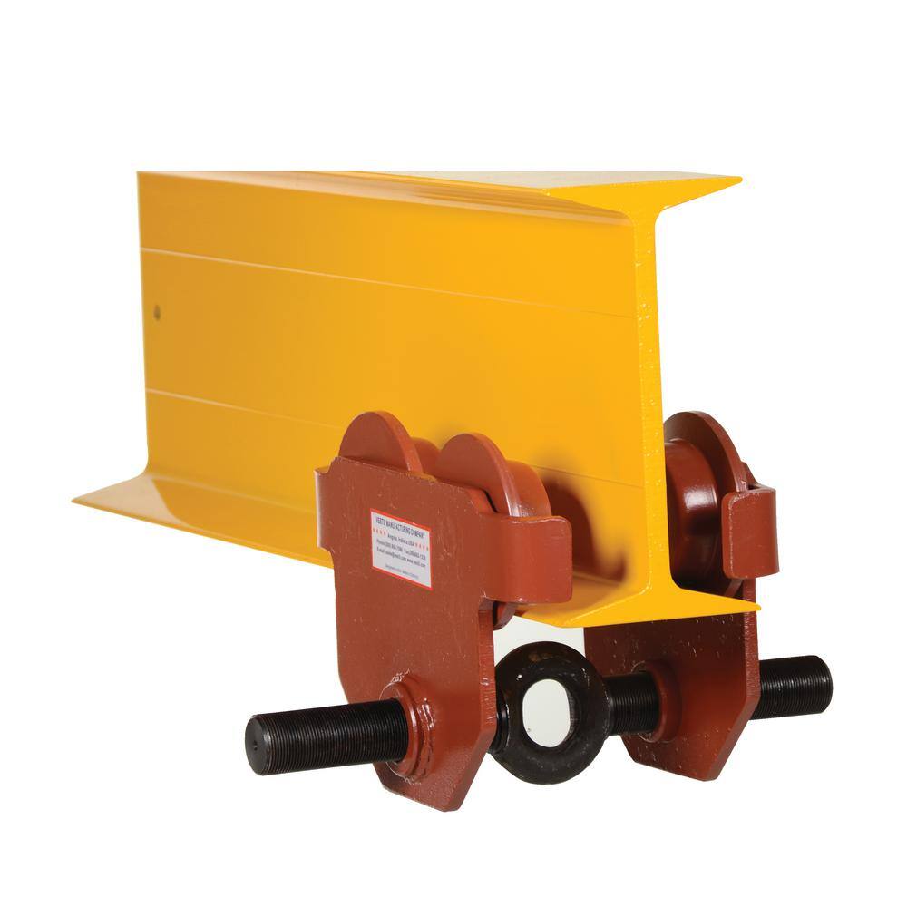 2,000 lbs. Capacity Eye Manual Trolley Push - Hercitys