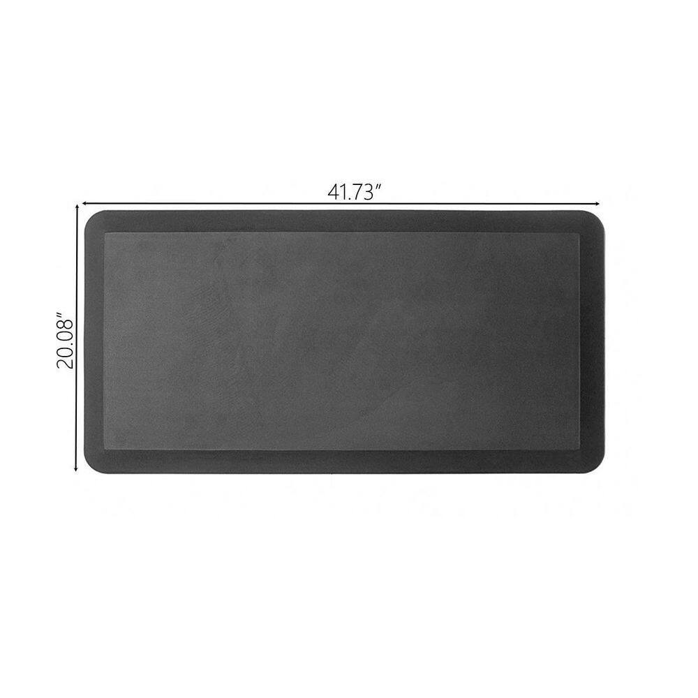 41.73 in. x 20.08 in. Standing Desk Mat Non-Slip Flat Kitchen Mat Office Chair Mat Anti-Fatigue Mat - Hercitys