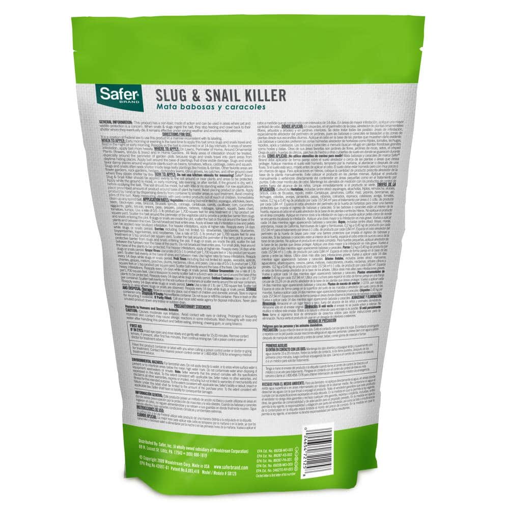 2 lb. Slug and Snail Killer Lawn and Garden Granules - Hercitys