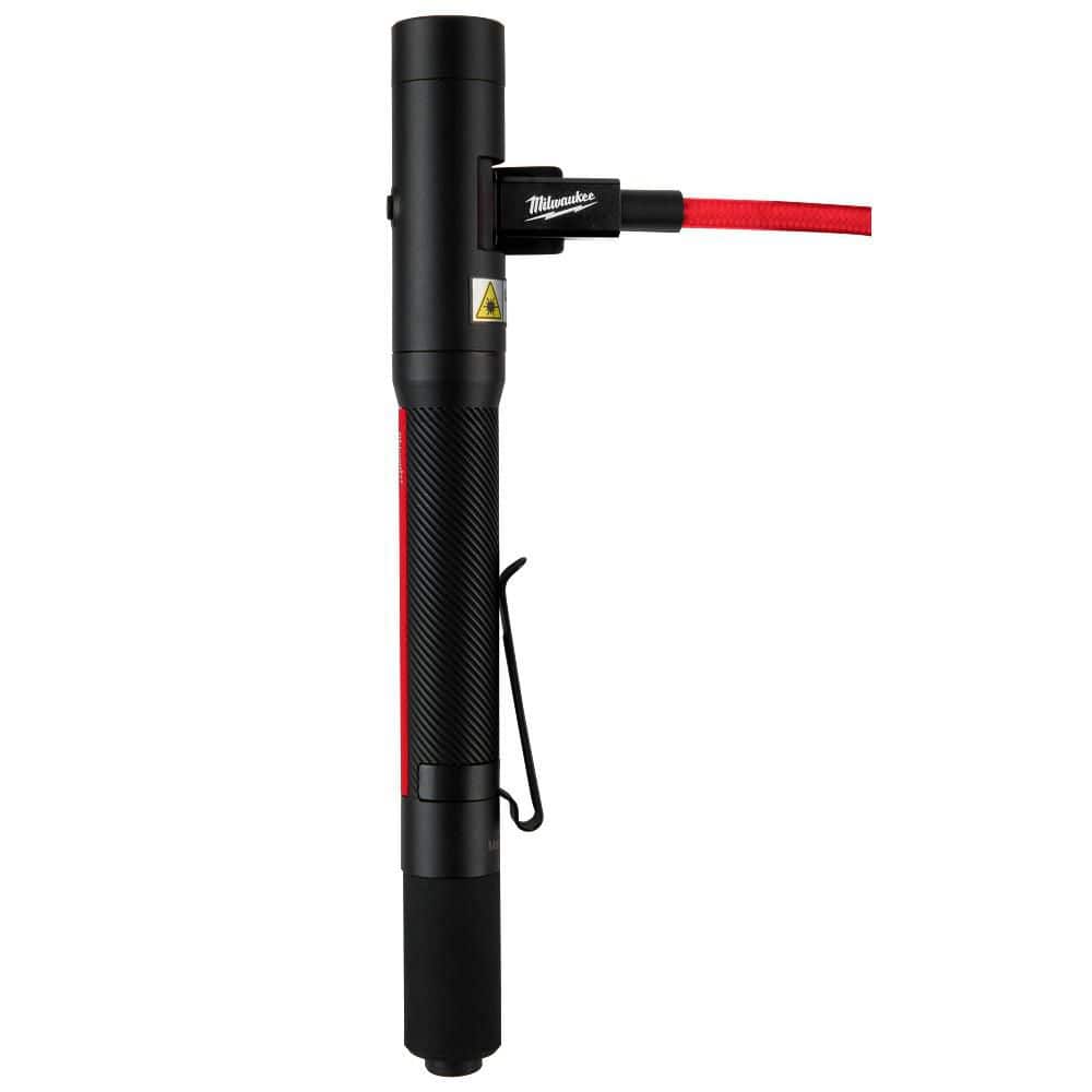 250 Lumens Internal Rechargeable Penlight with Laser - Hercitys