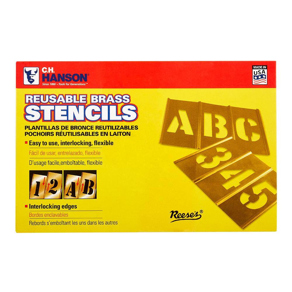 5 in. 15-Piece Stencil Set - Hercitys