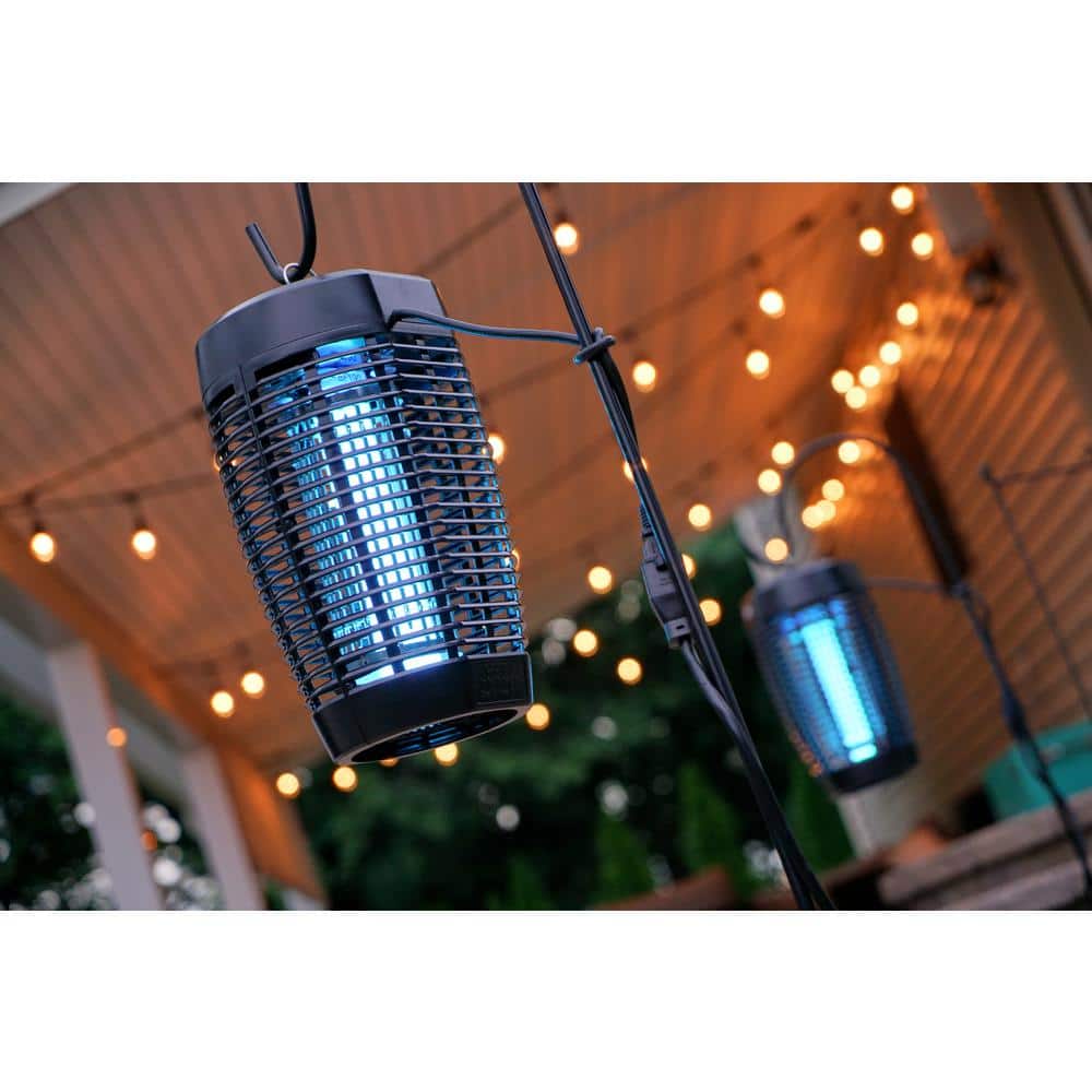 20-Watt Bug Zapper Kills Bugs on Contact with Blue Light Technology - Hercitys