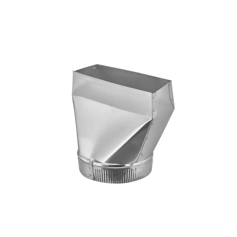 3-1/4 in. x 10 in. x 7 in. Hood Transition Fan Boot - Hercitys