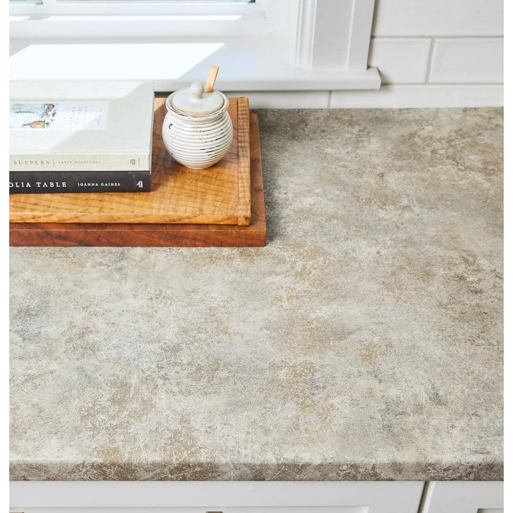 4 ft. x 8 ft. Laminate Sheet Patina Stone with Matte Finish - Hercitys