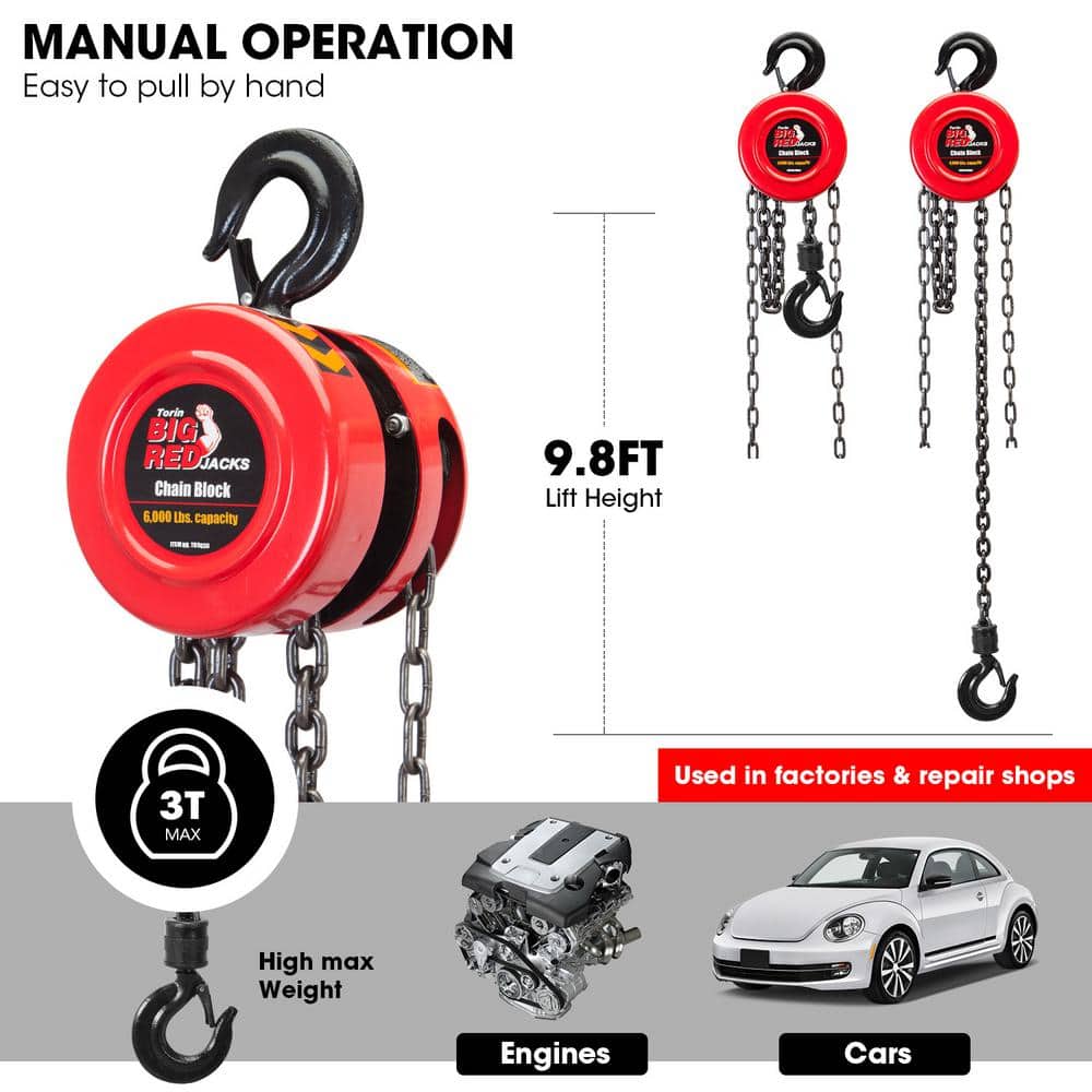 3 Ton Chain Hoist - Hercitys