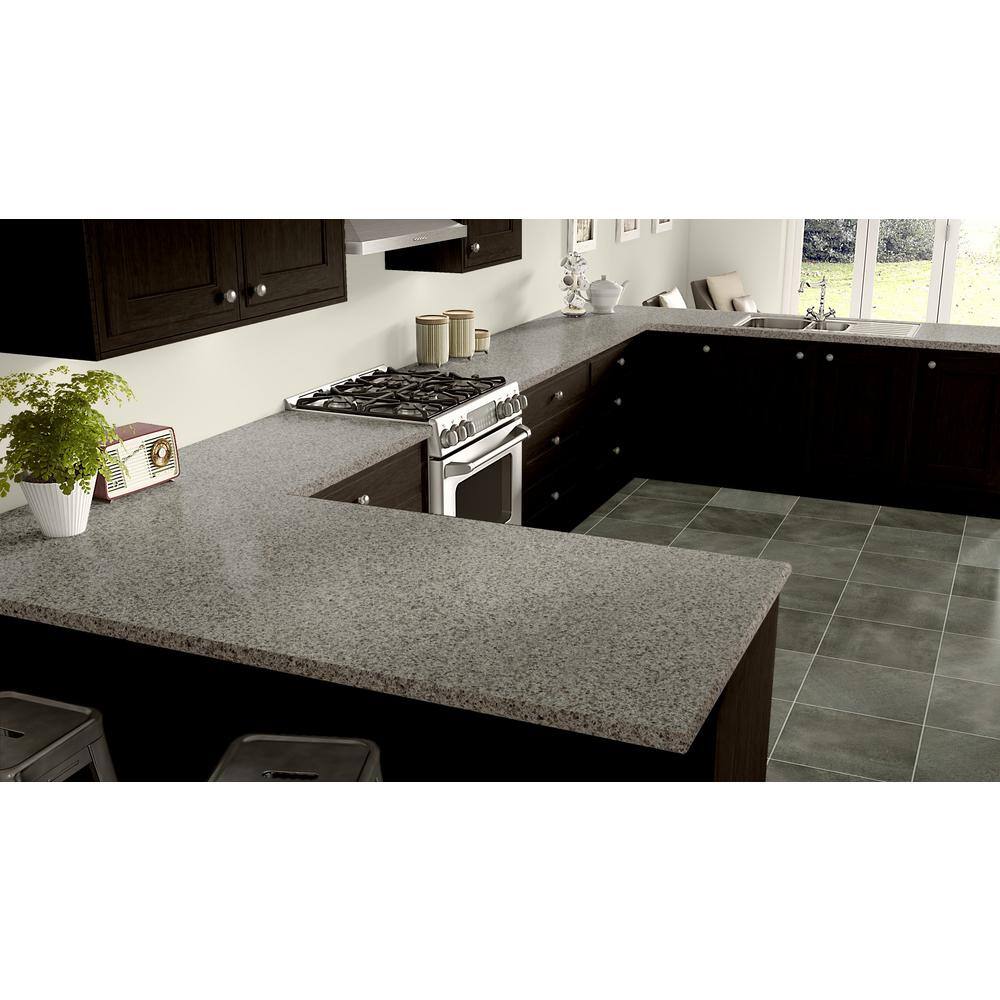 4 ft. x 10 ft. Laminate Sheet in Mercury Vesta with Premium Textured Gloss Finish - Hercitys