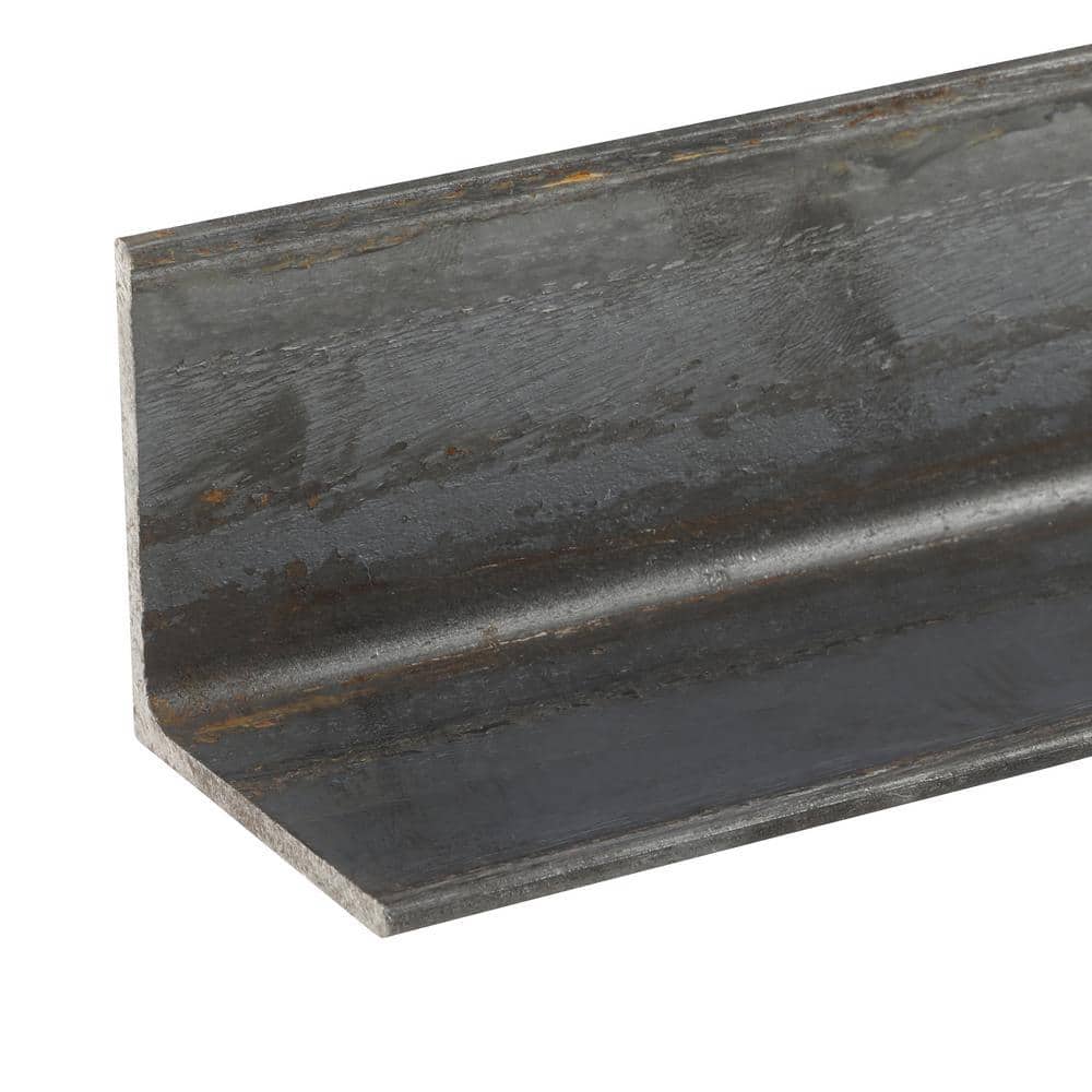 2 in. x 4 ft. – 1/8 in. Thick Plain Steel Angle - Hercitys