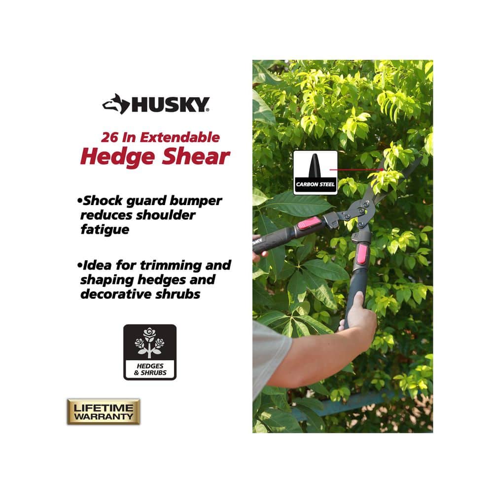 26 in Extendable Hedge Shear - Hercitys