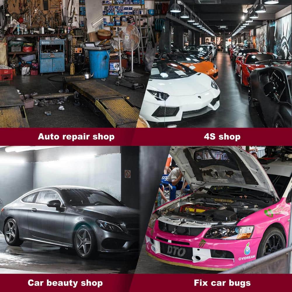 3-Ton (6,000 lbs.) 3-Height Low Profile Car Ramps (1-Pair) - Hercitys