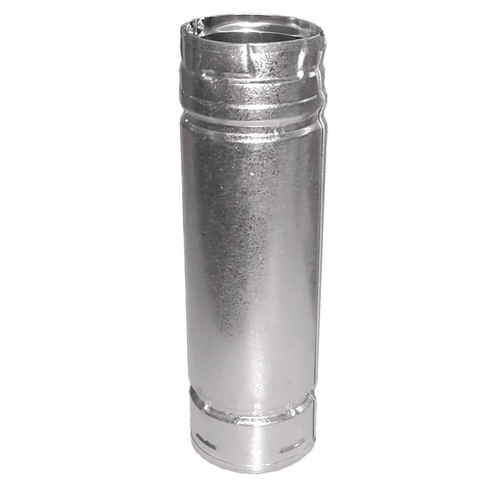 3 in. x 36 in. STAINLESS STRAIGHT Chimney Pipe - Hercitys