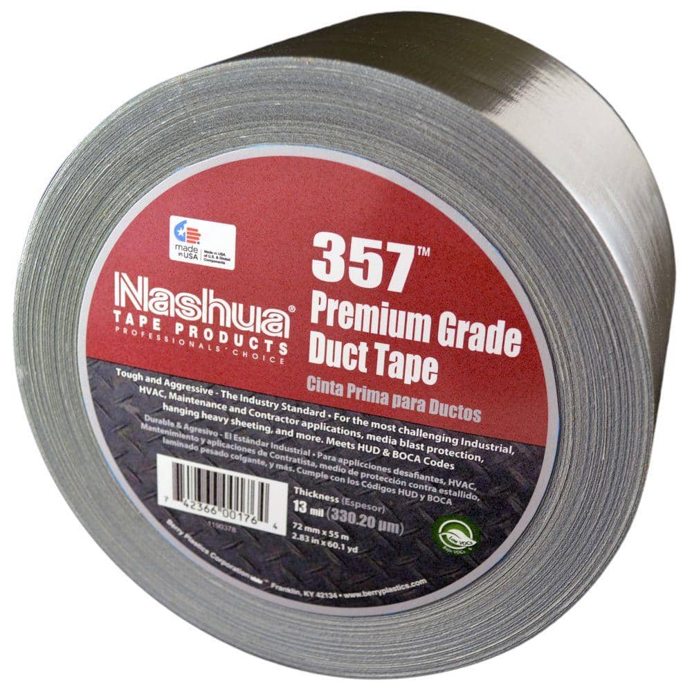2.83 in. x 60.1 yds. 357 Ultra Premium Olive Drab Duct Tape - Hercitys