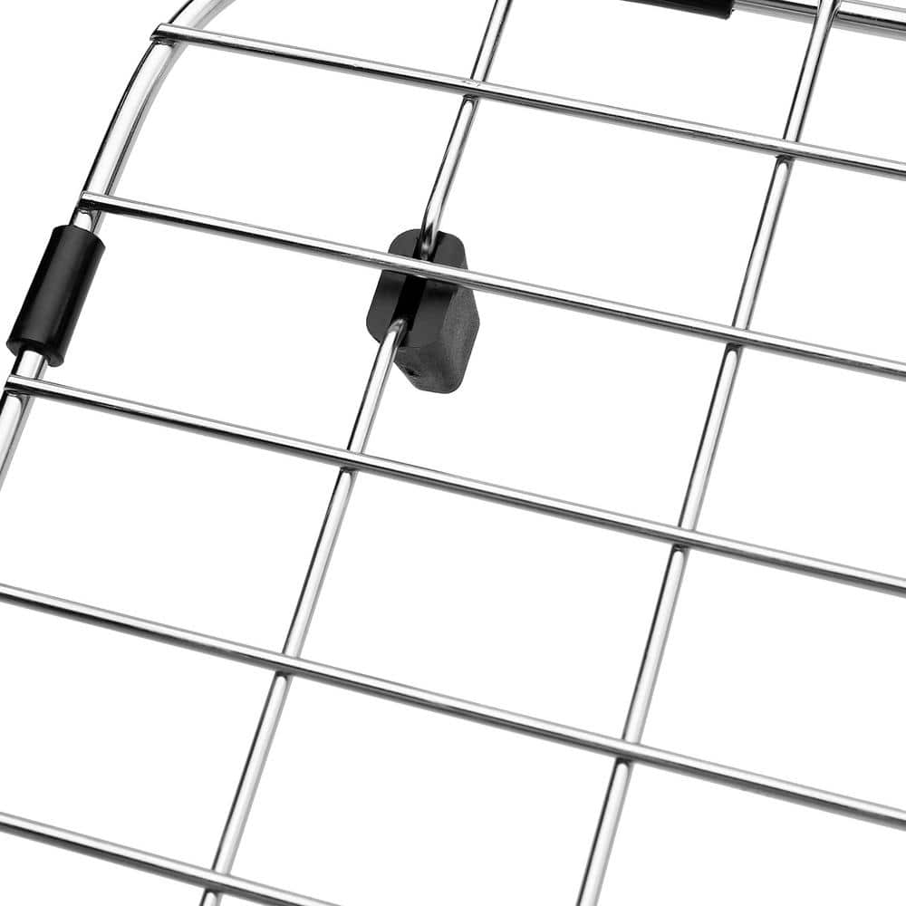 25 in. x 12.8 in. Center Drain Stainless Steel Sink Grid - Hercitys