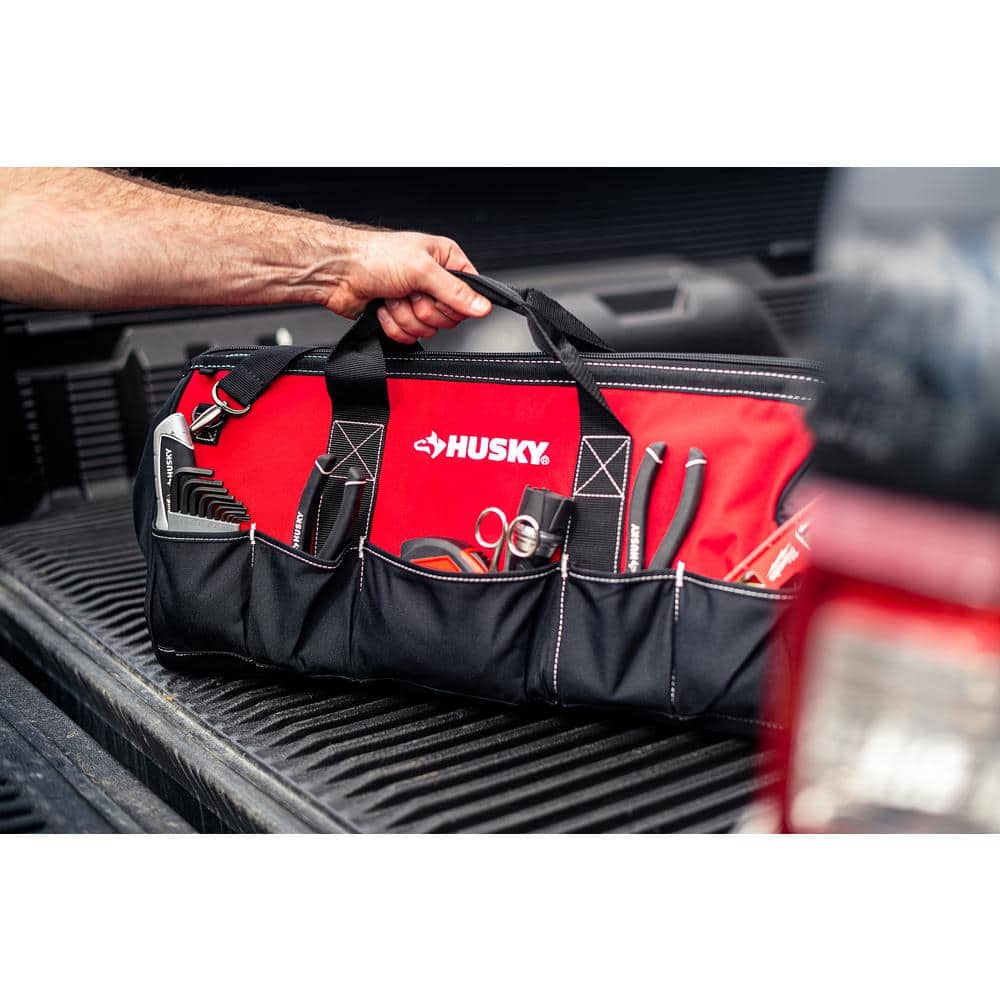 24 in. 16 Pocket Zippered Tool Bag - Hercitys