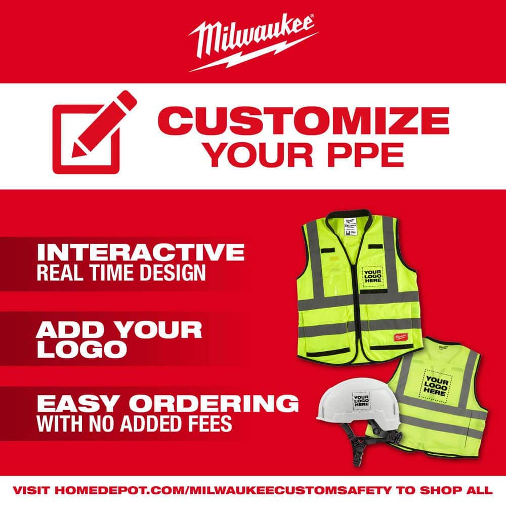 2X-Large/3X-Large Yellow Class-2 Surveyor’s High Visibility Safety Vest with 27-Pockets - Hercitys